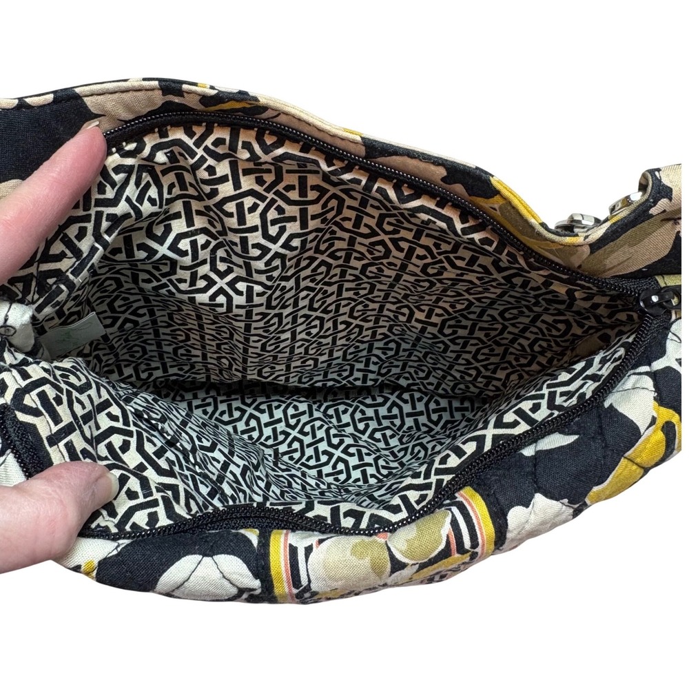 Vera Bradley Dogwood Quilted Crossbody Bag‎ w/ Matching Small Wallet Retired - Picture 8 of 11
